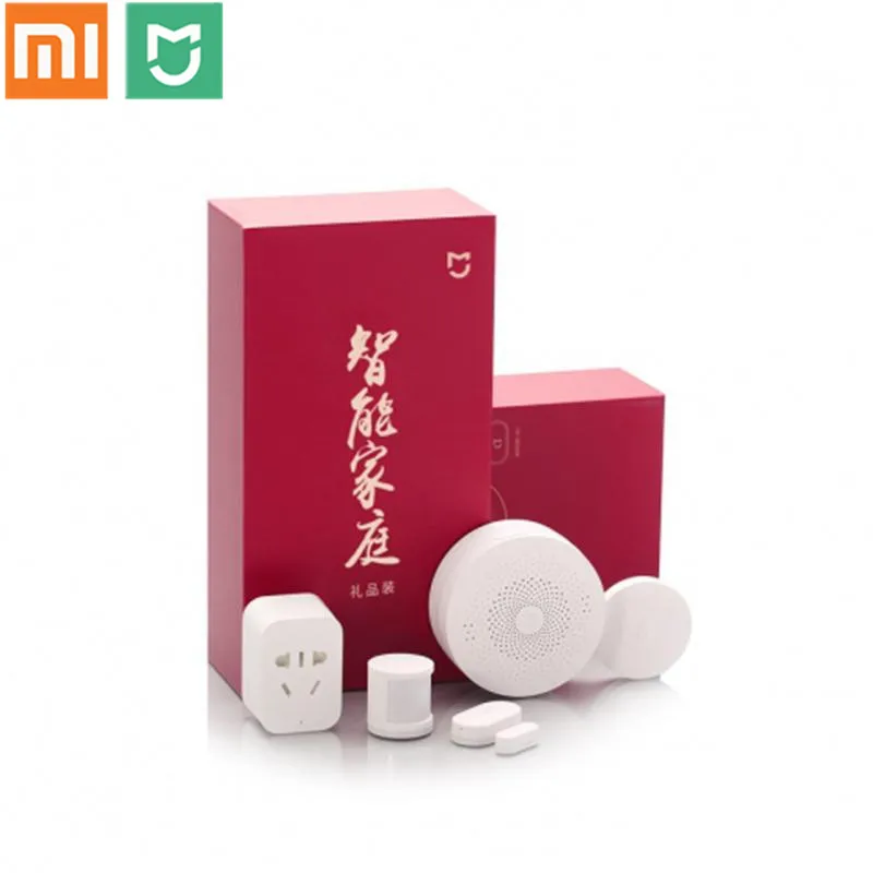  Original Xiaomi Mijia Smart Home Kit Gateway Window Door Sensors Body Sensor Wireless Switch Mi 5 i