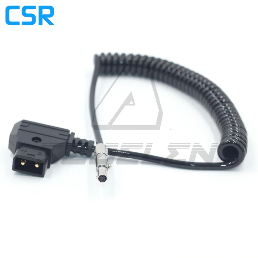 Monitor da câmera poder Odisséia 7Q 3pin plug fêmea para d tap