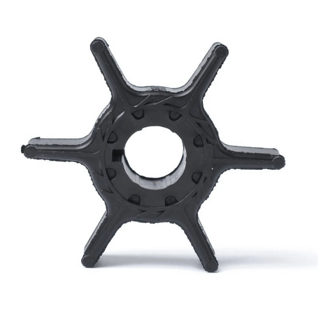 1 Pcs Water Pump Impeller For Hidea 2 Stroke 9.9/15HP 4 Stroke 8/9.9/15HP Outboard Motor Rubber Diameter 2.1*2.1*0.6 6 Blades