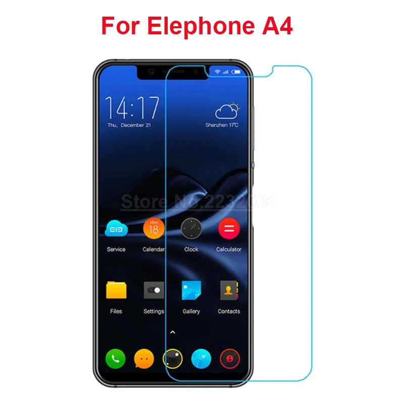

Ultra-thin Mobile Phone Film For Elephone A4 Screen Protector Protective Glass Protector For Elephone A4 Pro Tempered Glass
