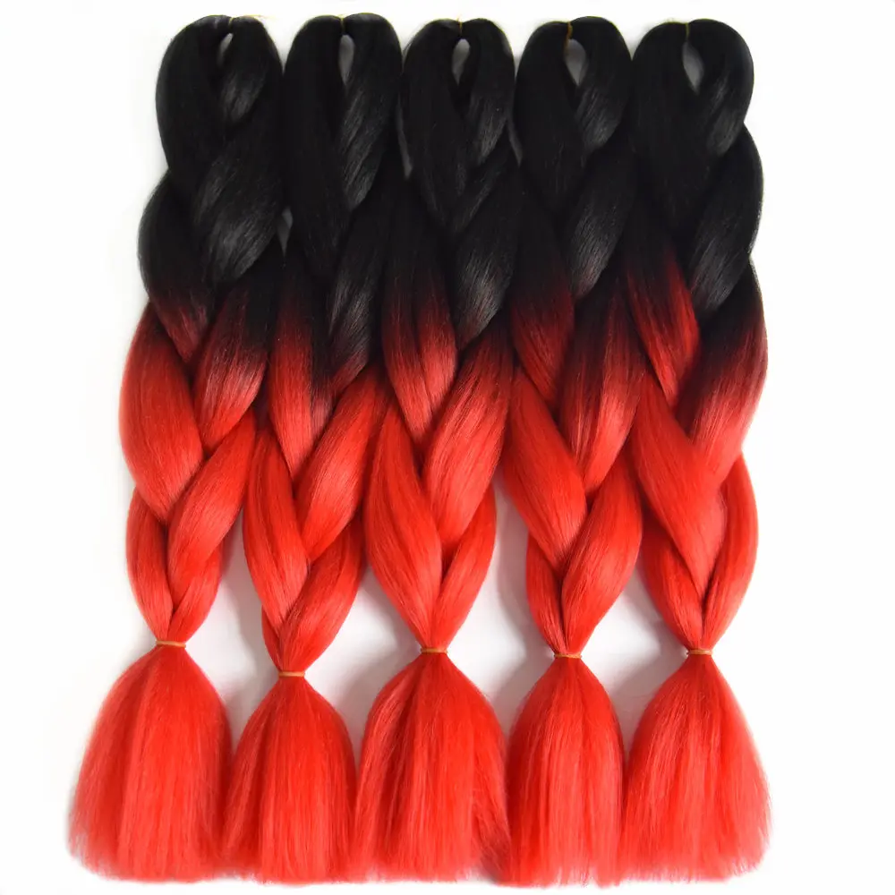 ombre braiding hair_