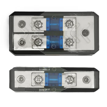 

MINI 60A Car Audio Amplifier Circuit Breaker Fuse Holder Stereo Amplifier Refit 1 in 1 out /1 in 2 out 3*0(4)GA IN +2*0(4)GA OUT
