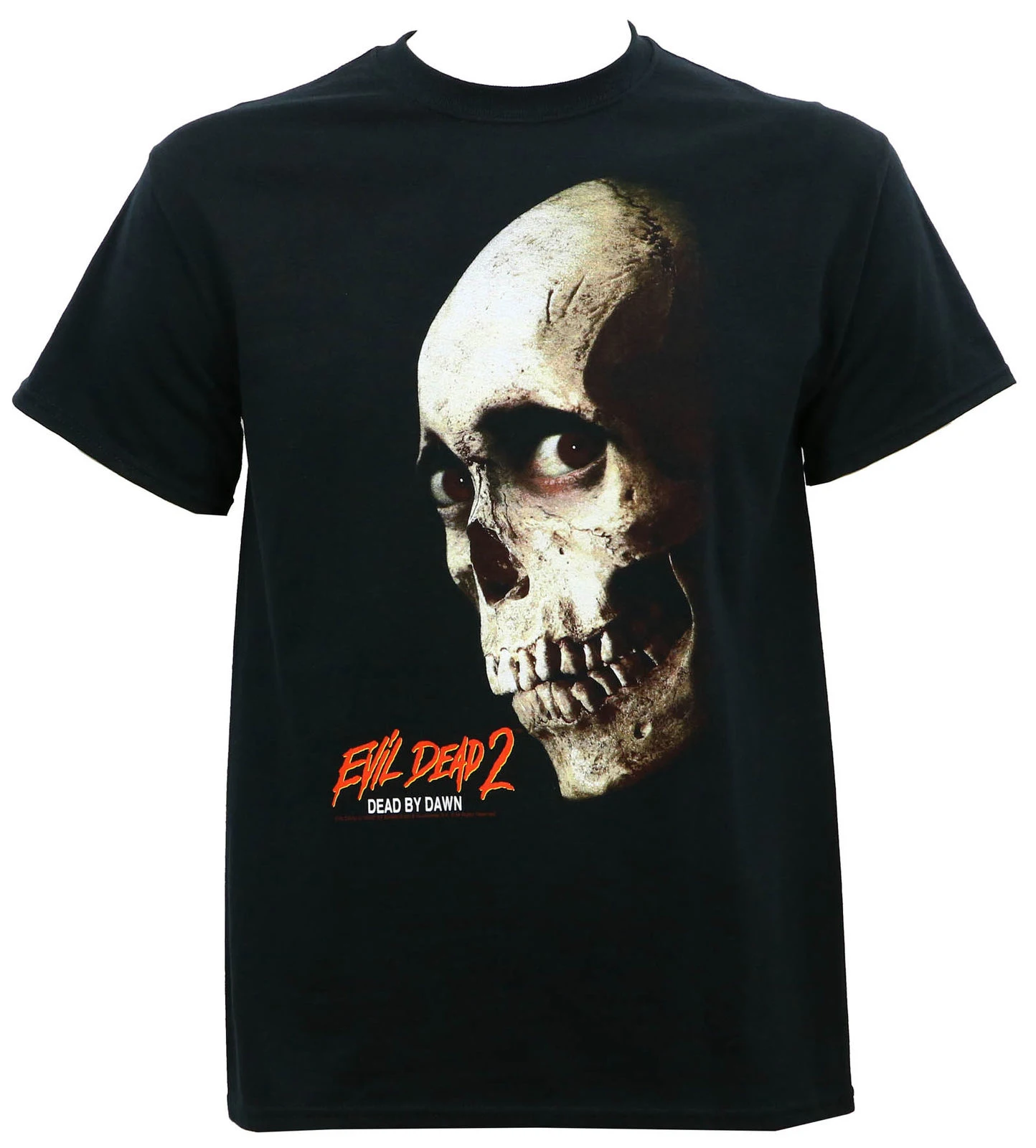 EVIL DEAD 2 Dead By Dawn Color Movie Poster T Shirt-in T-Shirts from Men's Clothing on 