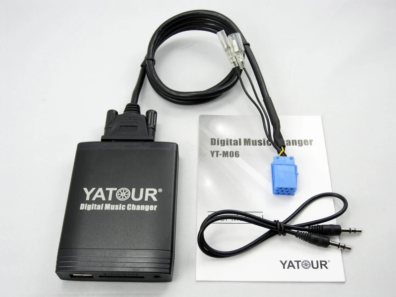 Зарядное устройство Yatour для цифровой музыки CD Fiat 8 Pin Alfa Lancia Maserati Blaupunkt DMC USB SD MP3