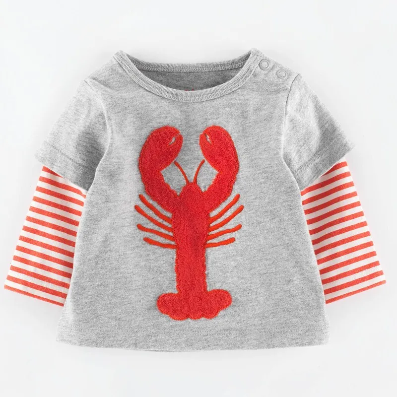CL0007Toddler Boy Scorpio Full Sleeve T shirt Little Kid