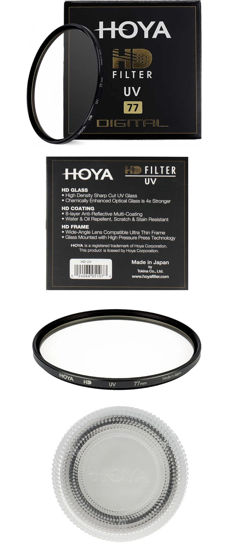 Hoya HD UV фильтр Защитная пленка для камеры 49 мм 52 мм 55 мм 58 мм 62 мм 67 мм 72 мм 77 мм 82 мм для Nikon Canon sony Leica Fujifilm