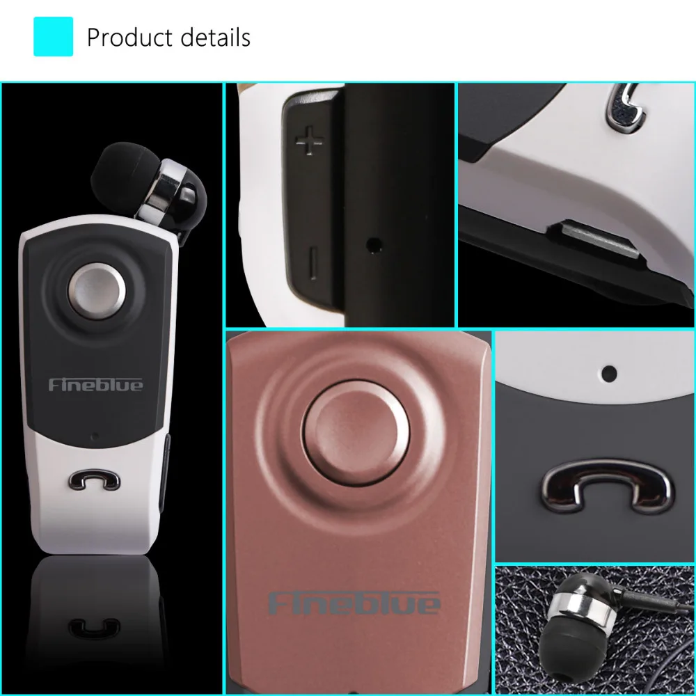 Беспроводные Bluetooth наушники Fineblue F960 бизнес гарнитура с микрофоном звонки