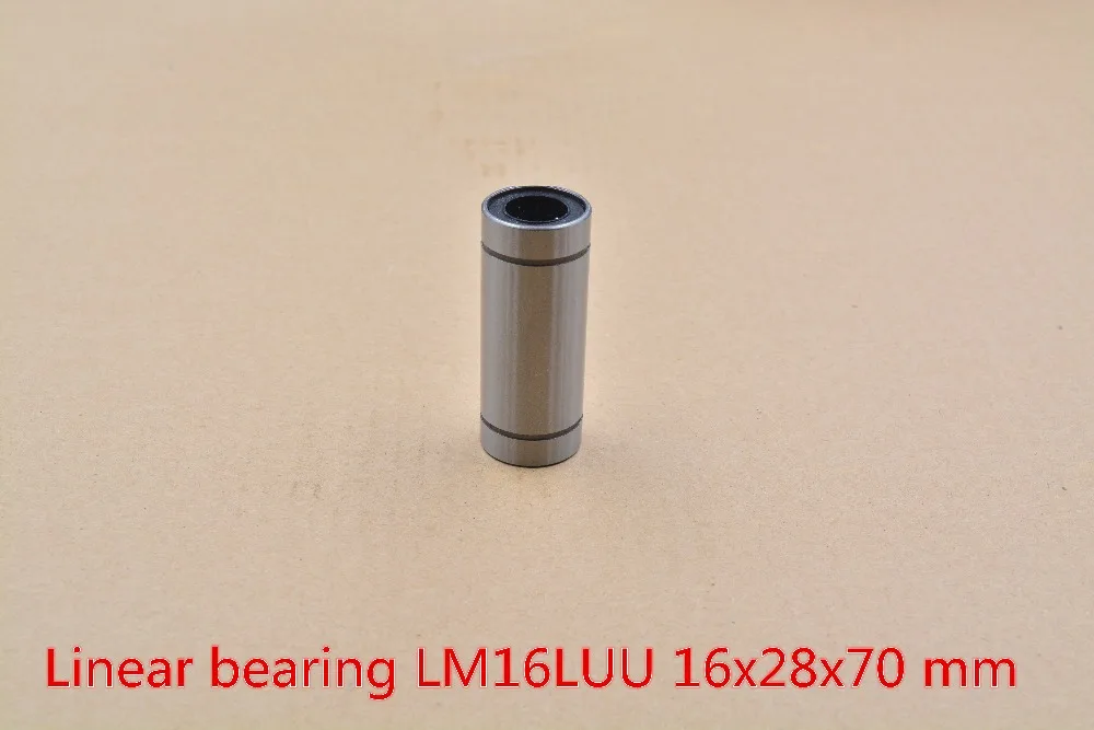 LM16LUU 16 мм x 28 70 линейная втулка Шарикового подшипника для стандартного ЧПУ 1 шт. |