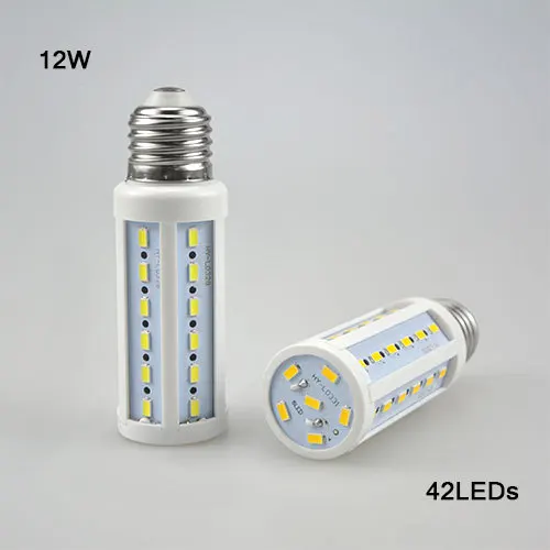 1 шт. ce E27 E14 5730 5630 SMD LED лампы кукурузы AC 220 В AC 110 В 5 Вт 7 вт 12 Вт 15 Вт 25 Вт 30 Вт 40 Вт 50 Вт высокий световой прожектор Светодиодная лампа