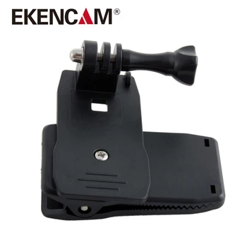 

EKENCAM 360 Degree Rotary Backpack Hat Clip Clamp Mount for SJCAM SJ4000 Gopro Hero 6 5 4 Session Xiaomi Yi Camera Accessories