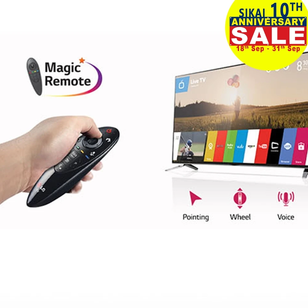

Original New Replacement Magic Remote Control with Voice Mate for LG SELECT Smart TV AN-MR500 AN MR500 remote controller for LG