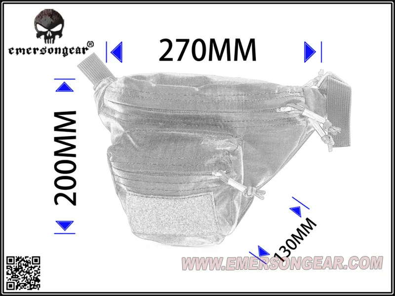 Emersongear Emerson Recon поясная сумка тактическая сумка поясная сумка с Молле Съемный поясной ремень