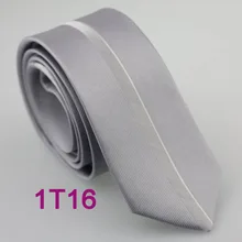 YIBEI Coachella Узкие галстуки серебряные Галстуки Жаккардовые тонкие свадебные узкие светло-серебристые и белые вертикальные полосы шеи галстук