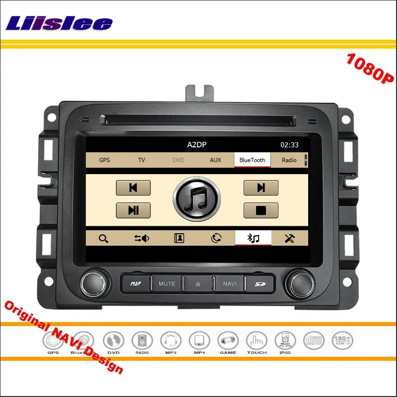 Clearance Liislee For Dodge RAM 1500 2014~2016 Stereo Radio CD DVD Player GPS NAVI Navigation 1080P HD Screen System Original NAVI Design 2 Clearance Liislee For Dodge RAM 1500 2014~2016 Stereo Radio CD DVD Player GPS NAVI Navigation 1080P HD Screen System Original NAVI Design 2