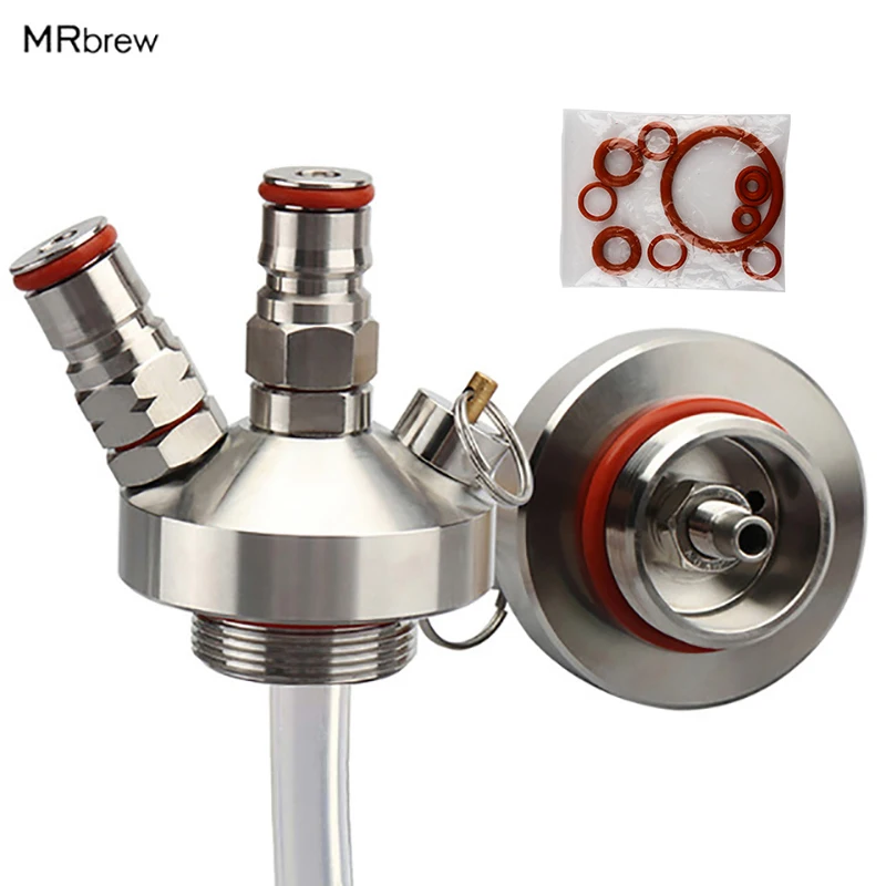 

New 2017 Stainless Steel 304 Mini Keg Tap Dispenser for Craft Beer Growler Homebrew Spear