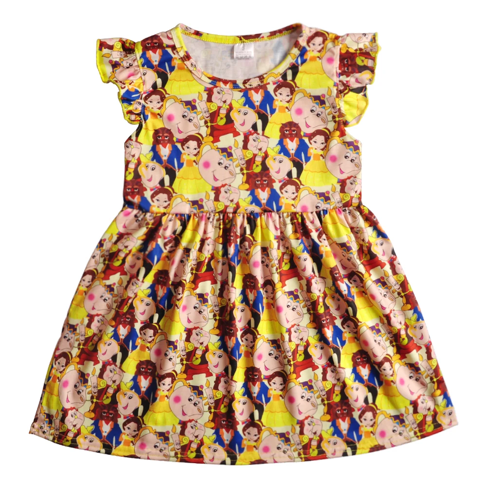 

CONICE NINI Children Dress Baby Girls Clothes 2019 Remake Kids Wear Summer Floral Ruffles Print Boutique Girl Dress