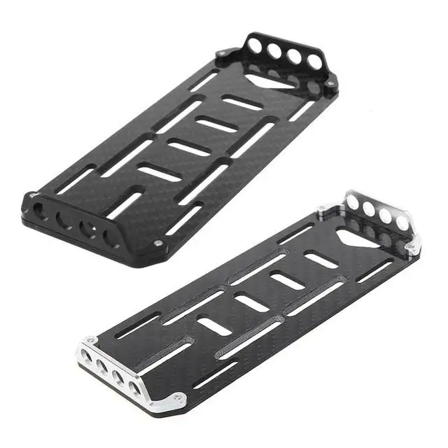 

RCtown Battery Mount Plate for 1/10 Scale RC Crawler Axial SCX10 CC01 F350 D90 RC4WD