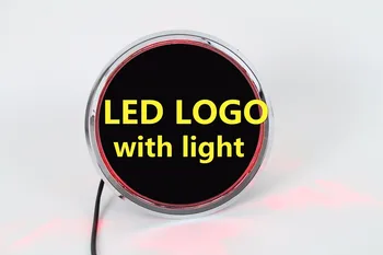 baratas Eosuns Carro Iluminado Luz Led Grade Dianteira Logotipo Emblema Emblema Para Mercedes Benz W204 Capô Ornamento Snap-in Tamanho 19 Cm/7.48 Inc