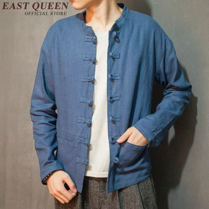 Traditional chinese clothing long sleeve chinese traditional men clothing shanghai tang traditional men KK570W