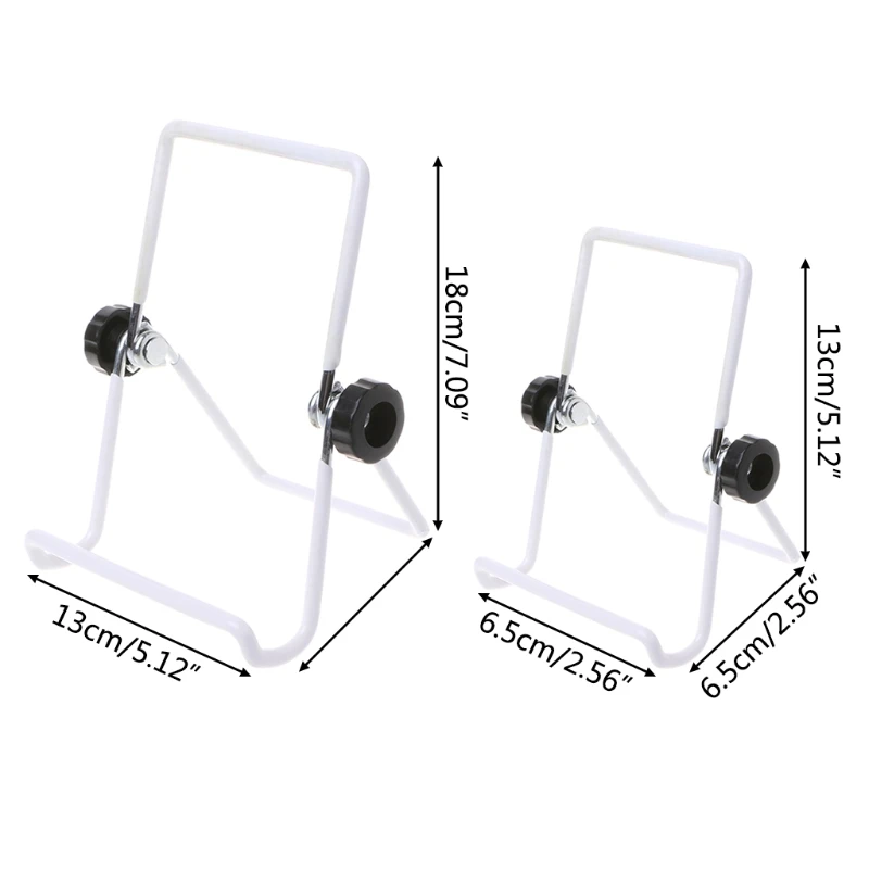 High Quality Metal&Plastic Universal Holder 360 Degree Adjustable Foldable Metal Wire Stand Mount For iPad Tablet