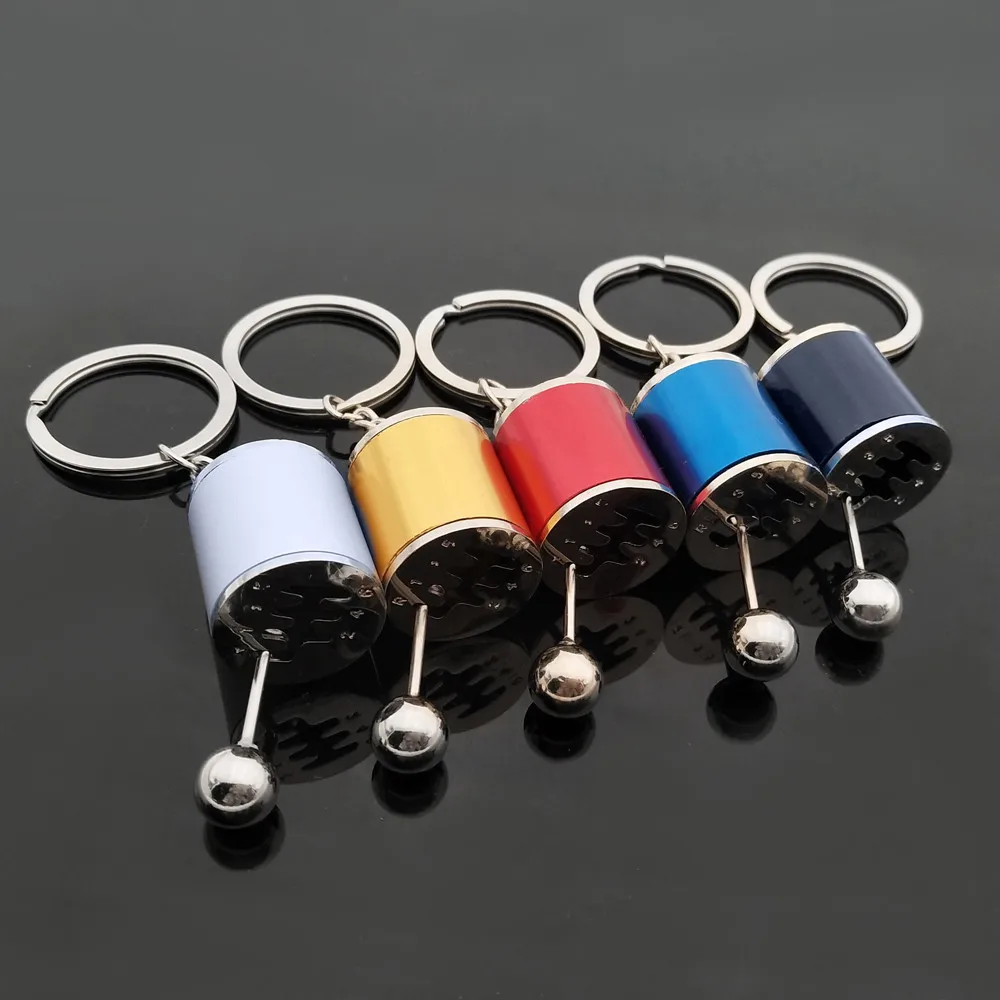 

Gear Knob Gear Shift Gear Stick Gear Box Metal Key Chain Keyfob Car Keyring Gift metal Keychain tool Great Collection #82230