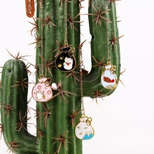 1 шт. металлическая Закладка Kawaii счастливая сумка металлические закладки брелок для клипов закладка для студентов обучения офисные школьные принадлежности канцелярские принадлежности