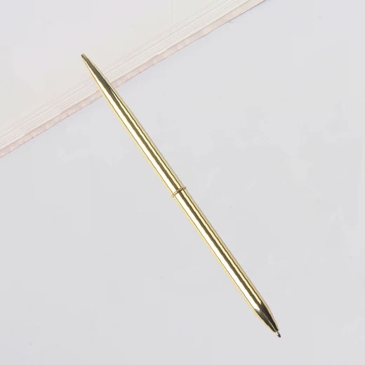 Shichen A017 Роскошная шариковая ручка 0,7, 1,0 мм Заправка для Бизнес офиса подарок на день рождения или школы с помощью металлической ручки - Цвет: gold