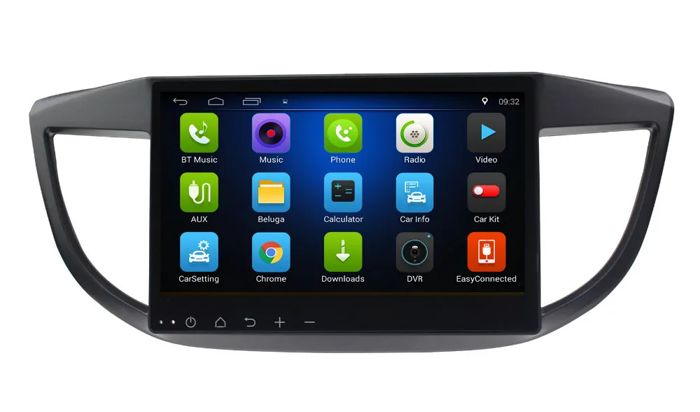 Best Nedehe 2G RAM+32G ROM 10.1 inch Android 8.0 car dvd player for Honda CRV 2011-2015 car gps navigation car radio stereo 1
