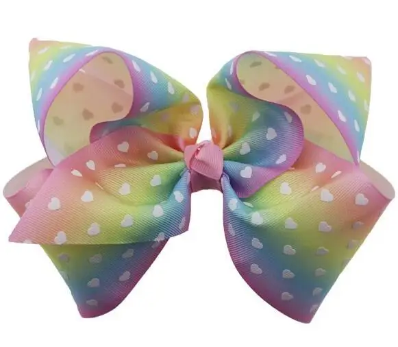20 шт. Бесплатная доставка 8 дюймов большой бант для волос Jojobow девочек JOJOSIWA|hair