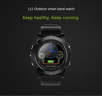 

L11 Sport Smart Watch HD Color Screen With Heart Rate Blood Pressure Monitoring IP68 Waterproof For Android IOS Smart Band