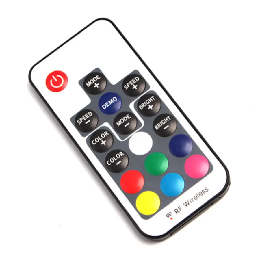 5V RGB контроллер USB RF пульт дистанционного управления 17key 24key 3key 12V 24V Светодиодные