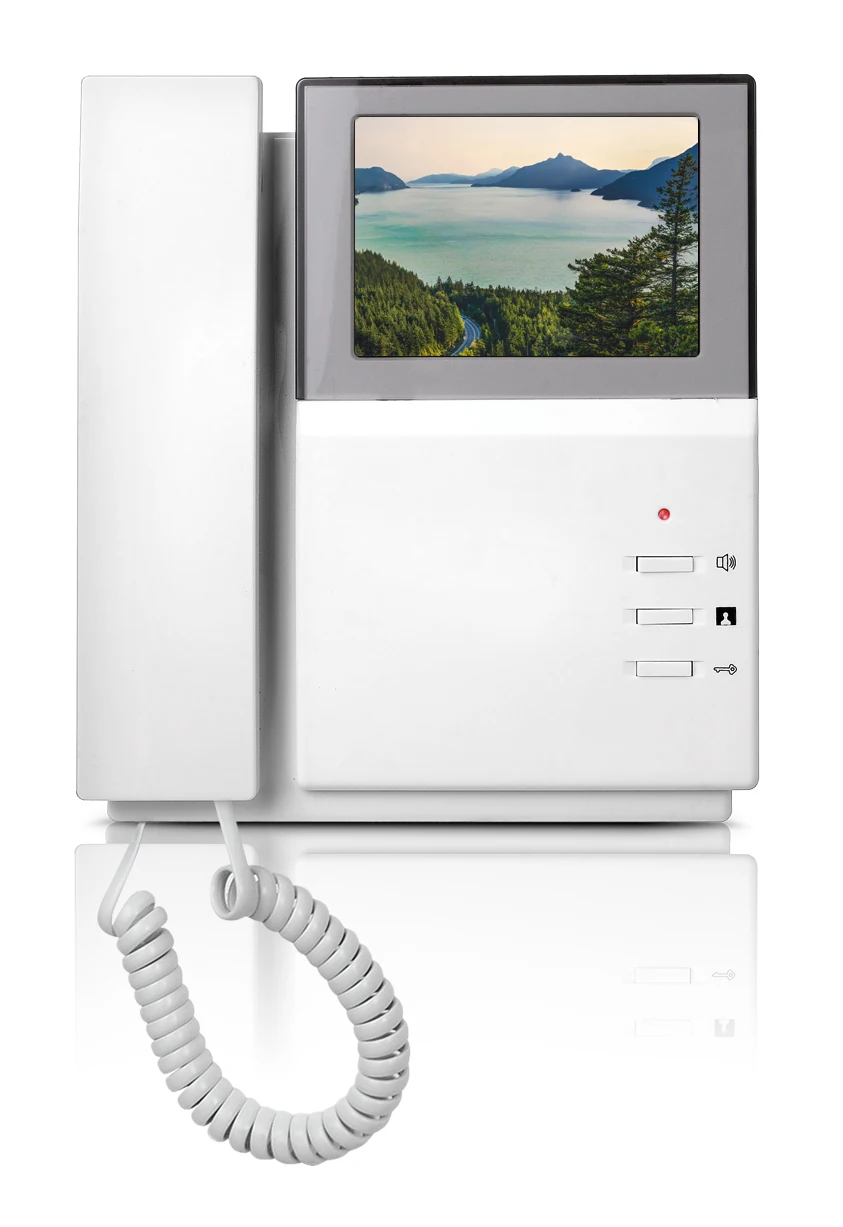 Видеодомофон из алюминиевого сплава с камерой ночного видения и ЖК монитором 4 3