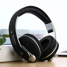 JKR-218B, беспроводная Bluetooth гарнитура, наушники с микрофоном, поддержка TF, музыка, FM, для мобильного телефона, ПК, ноутбука, Fone de ouvido