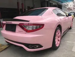 Супер глянцевый страз розовая Виниловая пленка для автомобиля пленка фольга с дреном воздуха полный для оклейки автомобиля покрытие