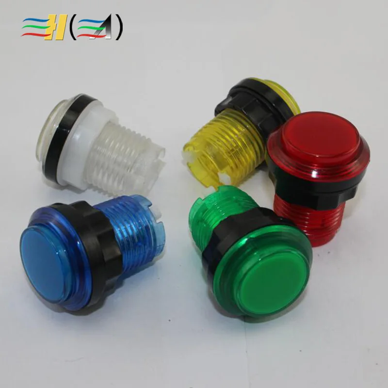 

33# Full Color Small round button Amusement game machine Light bulb Button