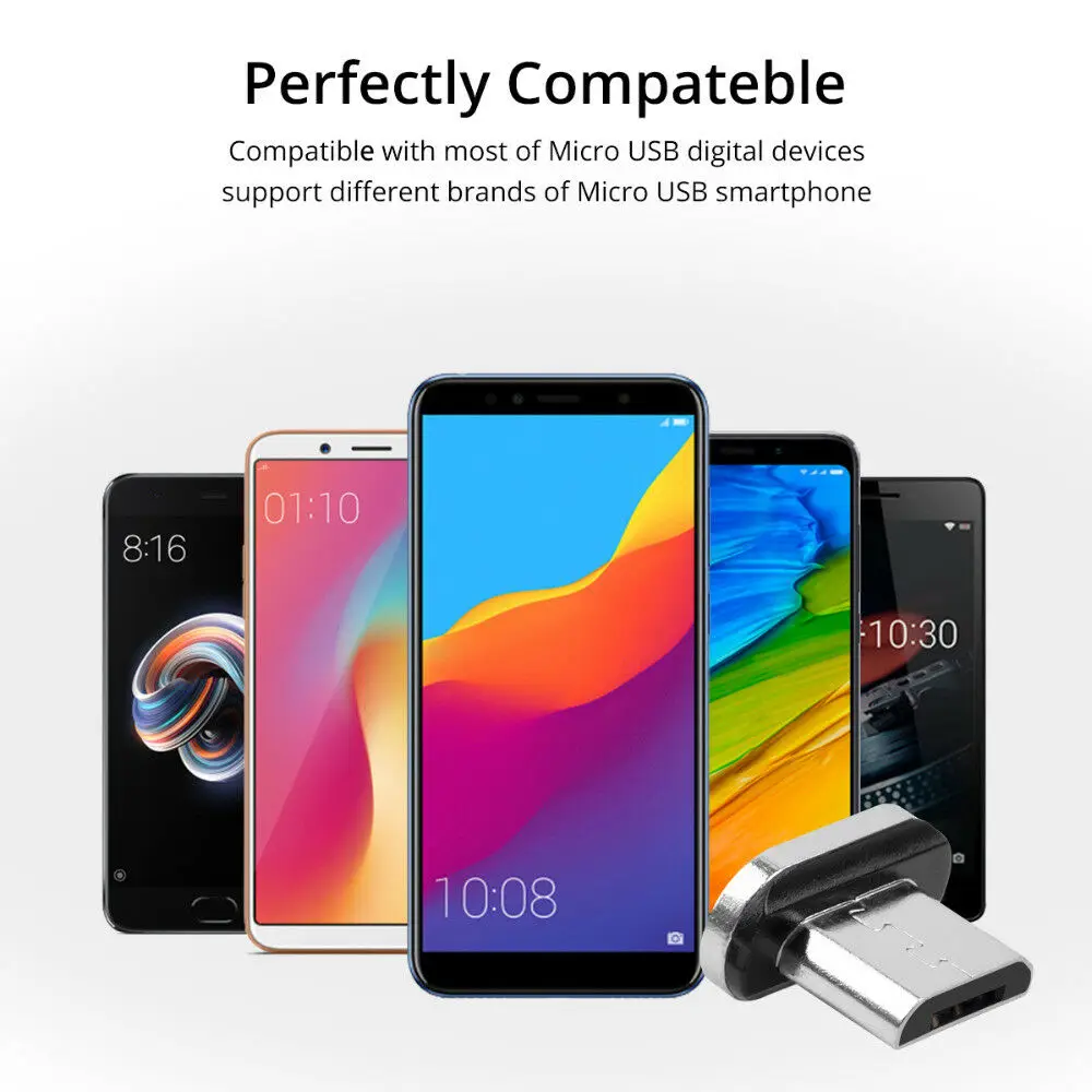 Магнитный кабель Micro USB для iPhone IOS Samsung Type c магнитное зарядное устройство адаптер