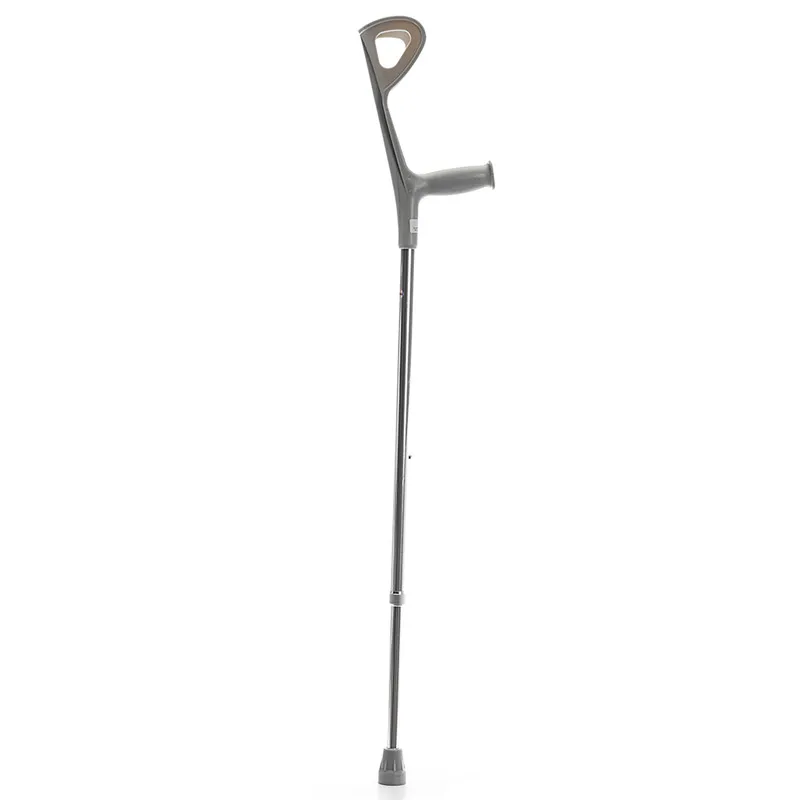 

A Single Silver Walking Sticks Hight Quality Walking Aid Forearm Crutch For Camping Hiking Outerdoor Sports