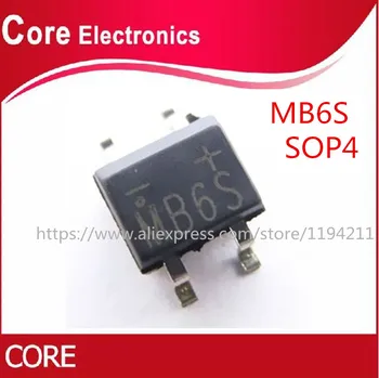 

3000pcs 600V 0.5A SOP-4 SMD rectifier diode bridge mb6s