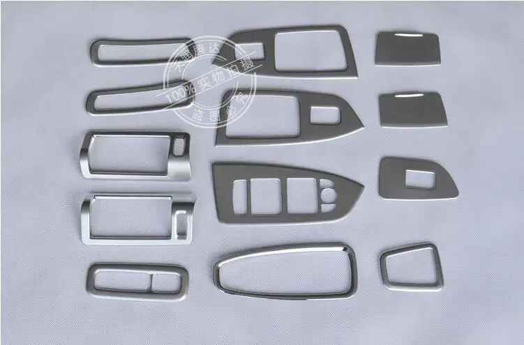 ABS chrome car font b interior b font accessories car styling stickers cover for VOLVO XC90