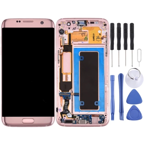 

Original LCD Screen and Digitizer Full Assembly with Frame for Galaxy S7 Edge / G935F