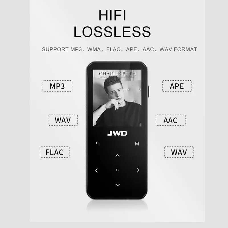 JWD 1 8 дюймов HIFI MP3 плееры Гб электронная книга чтение сенсорный экран FM радио Видео