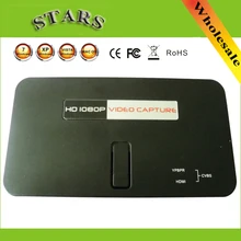 eZcap284 1080P HD Video Game Capture Card HDMI/AV/Ypbpr TV Video Recorder With Remote Control Support Mic USB Disk for XBox PS3