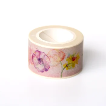 

1x Flower design DIY Japanese Washi Paper Tape Adhesive Sticky Decorative Sticker