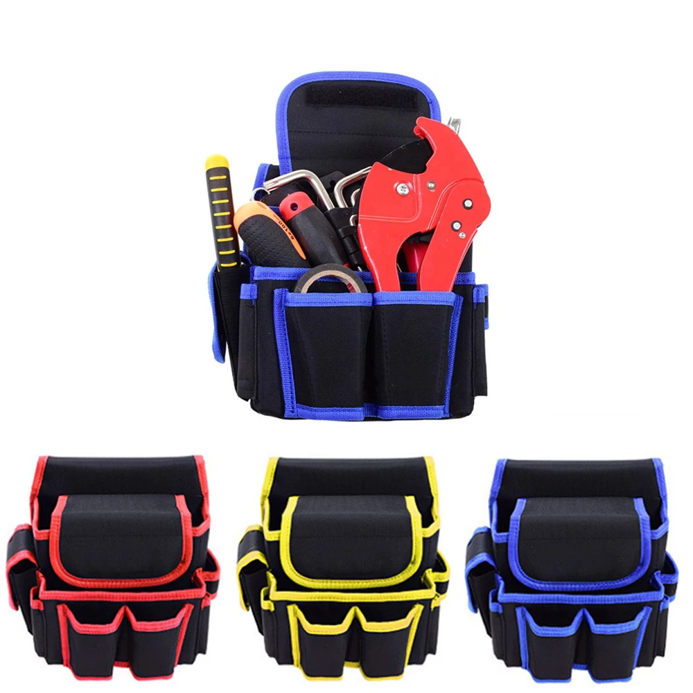 Electrical Waist Belt Tool Bag Thicken Oxford Cloth Waterproof Hardware