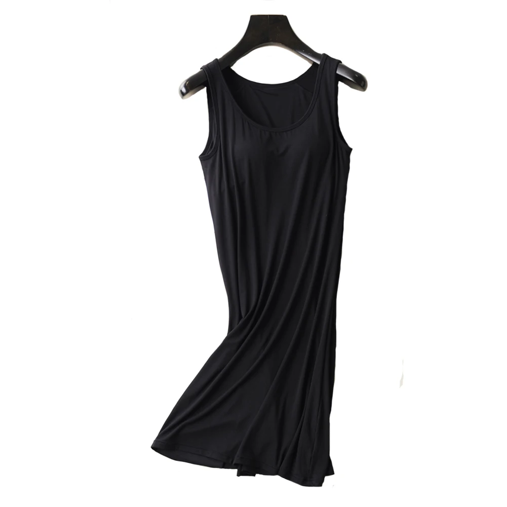 Sleepwear for Women Tank Nightgown with Built in Bra Chemise