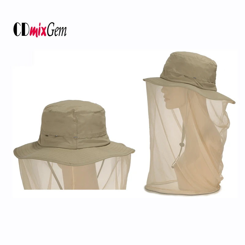 Открытый 360 противомоскитная шляпа для рыбалки шляпа для джунглей Кемпинг туристическая шляпа AC