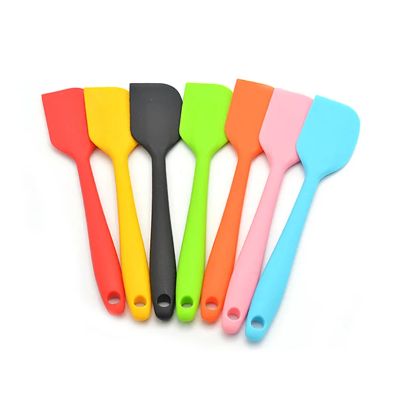 1pc High Temperature Resistance Silicone Spatula Baking Rubber Scraper