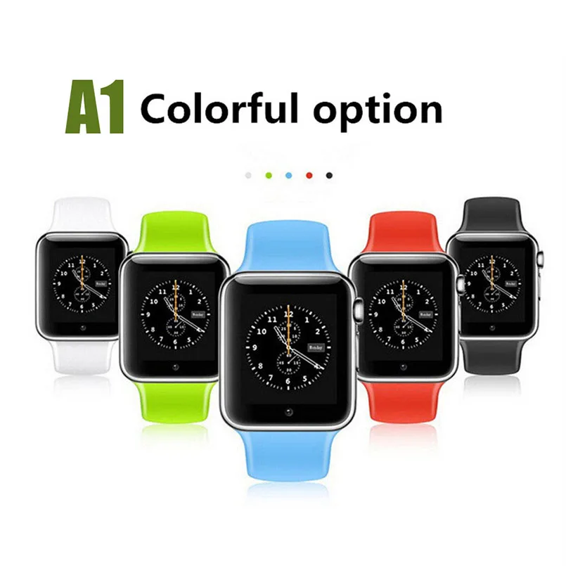 

A1 Bluetooth Smart Watch W8 for Apple Watch with Camera 2G SIM TF Card Slot Smartwatch Phone For Android IPhone Russia T15
