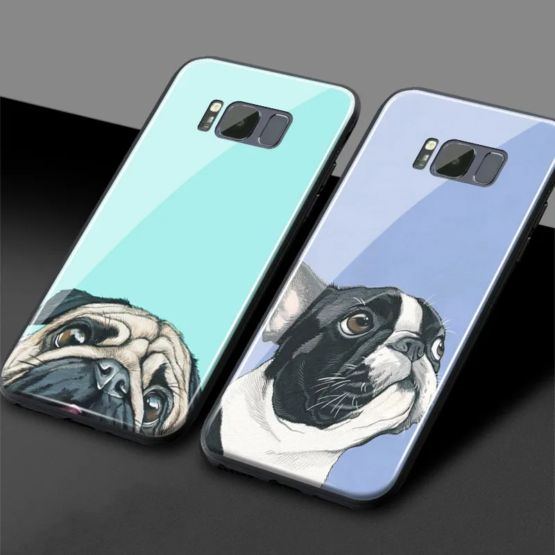 Мягкий силиконовый чехол для Samsung Galaxy S7 Edge S8 S9 S10 e Plus Note 8 9 10 Plus|Бамперы| |