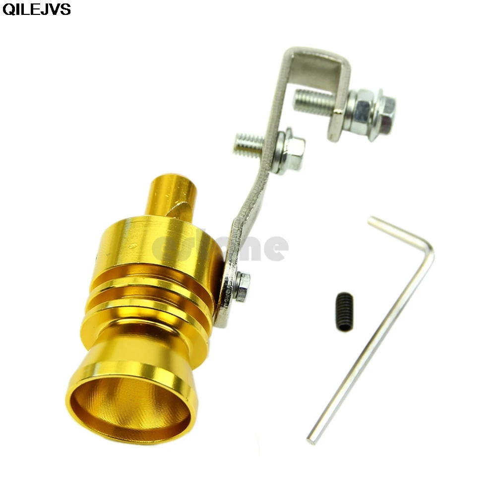 QILEJVS Universal font b Car b font Auto Turbo Sound Pipe Whistle font b Exhaust b
